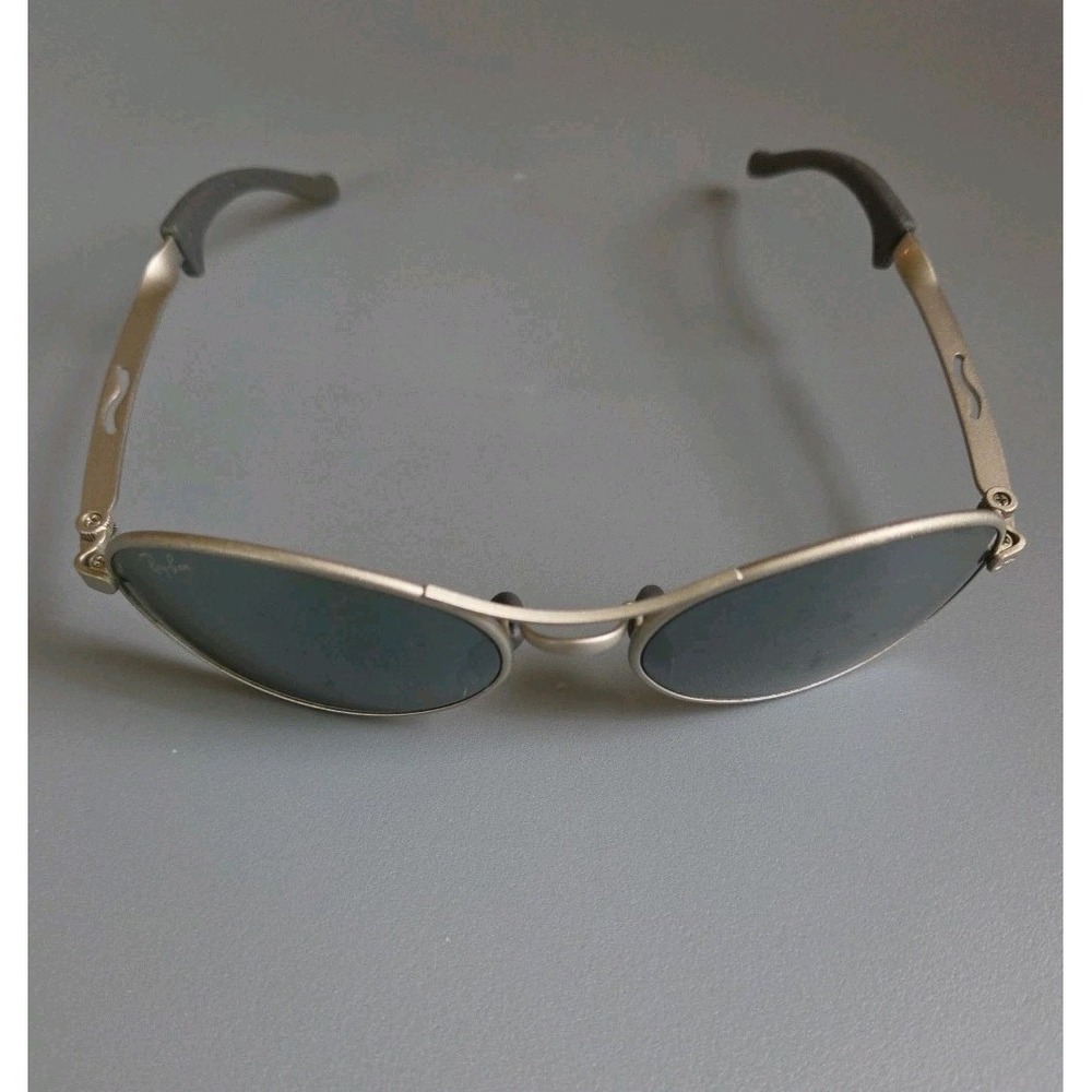 Vintage B&L Ray-Ban Sunglasses Orbs W2178 Twisted Pewter Oval Bausch & Lomb USA